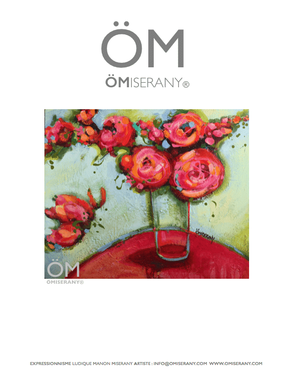 oeuvres 3 fleurs et plus en équilibre