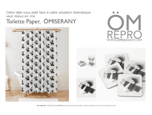 ÖM_REPRO ÖMISERANY -collection toilette paper-2020 -rideaux de douche
